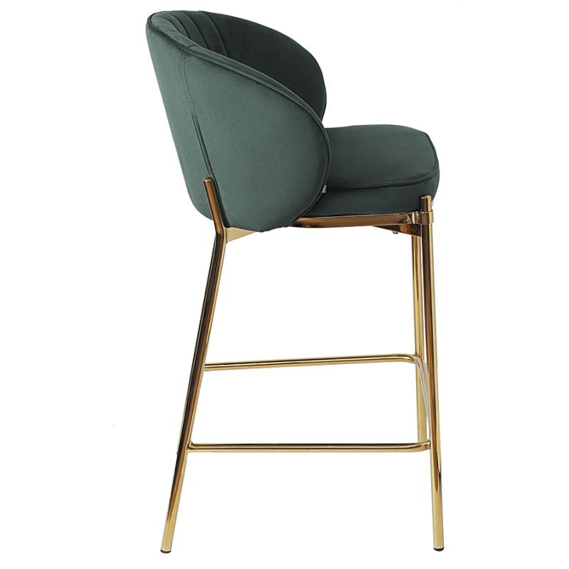 Стул полубарный coral, велюр