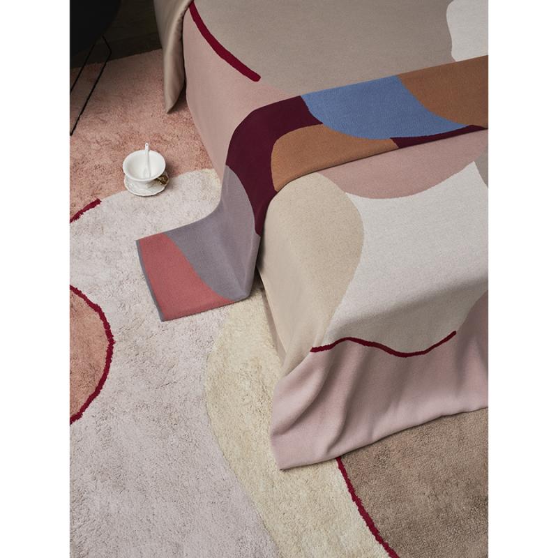 Плед из хлопка с авторским принтом из коллекции freak fruit, 130х180 см