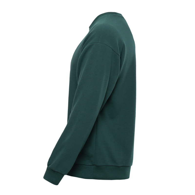 Свитшот унисекс STAN футер без начёса, 350, 96, Тёмно-зелёный (130)