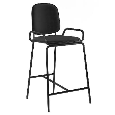 Стул полубарный ror, 2 frame, велюр