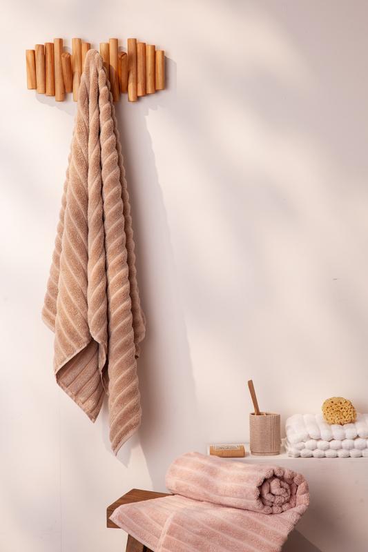 Полотенце банное waves  из коллекции essential, 70х140 см