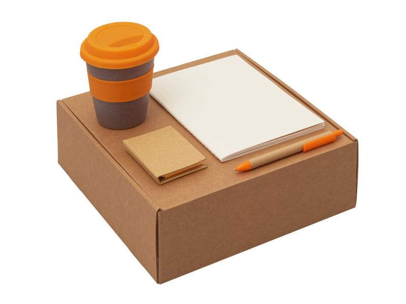 Набор Halm с блокнотом, ручкой и стаканом