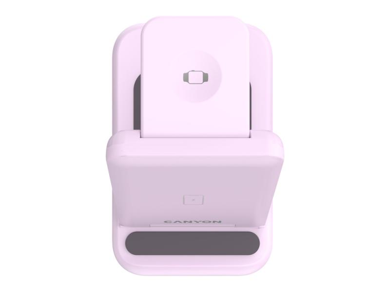 Беспроводное зарядное устройство 3-в-1 WS-304, 15 Вт