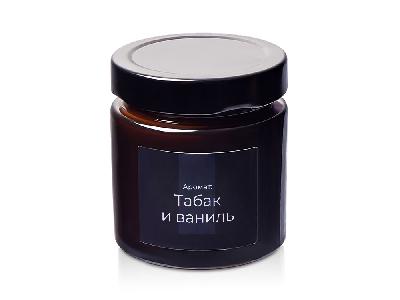 Свеча ароматическая Noella, табак и ваниль