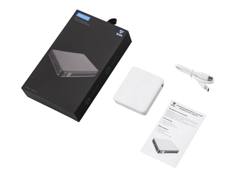 Внешний аккумулятор Brick 5 с быстрой зарядкой PD, 5000 мАч