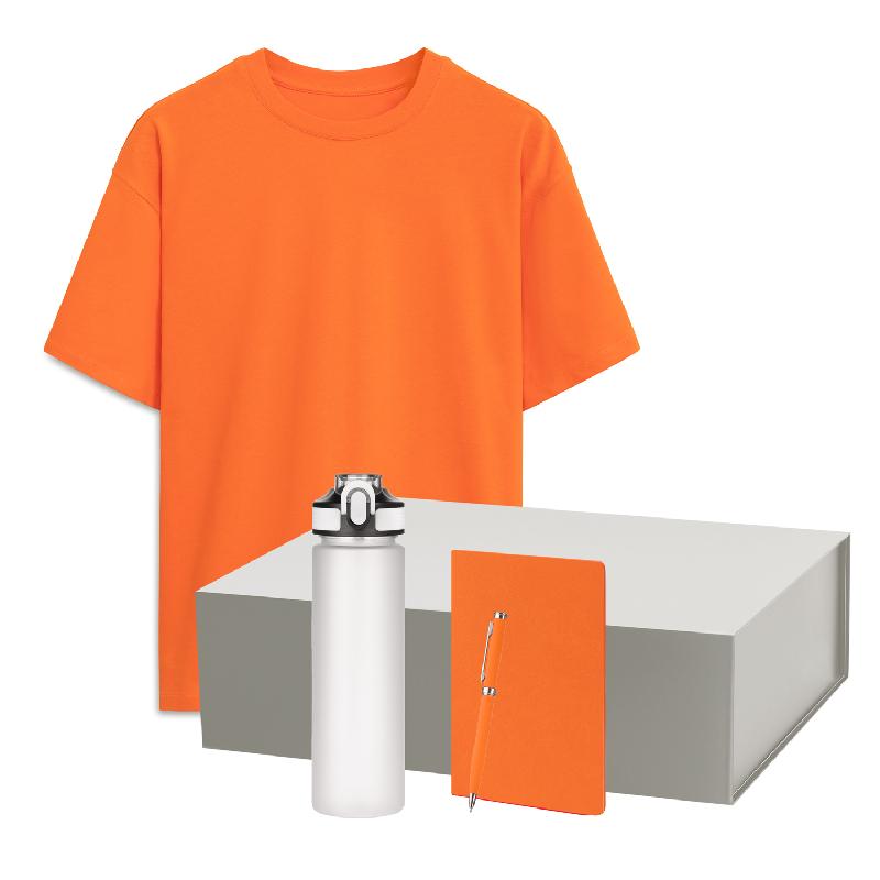 Набор с одеждой RUST NEO (футболка, бутылка, ежедневник, ручка), , ML