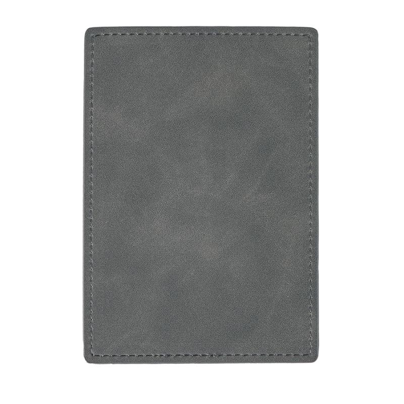 Чехол для автодокументов Luma, темно-серый/оранжевый