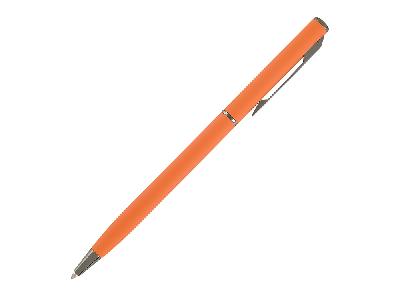 Ручка металлическая шариковая Palermo, софт-тач