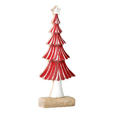 Декор новогодний carnival tree из коллекции new year essential, 30 см