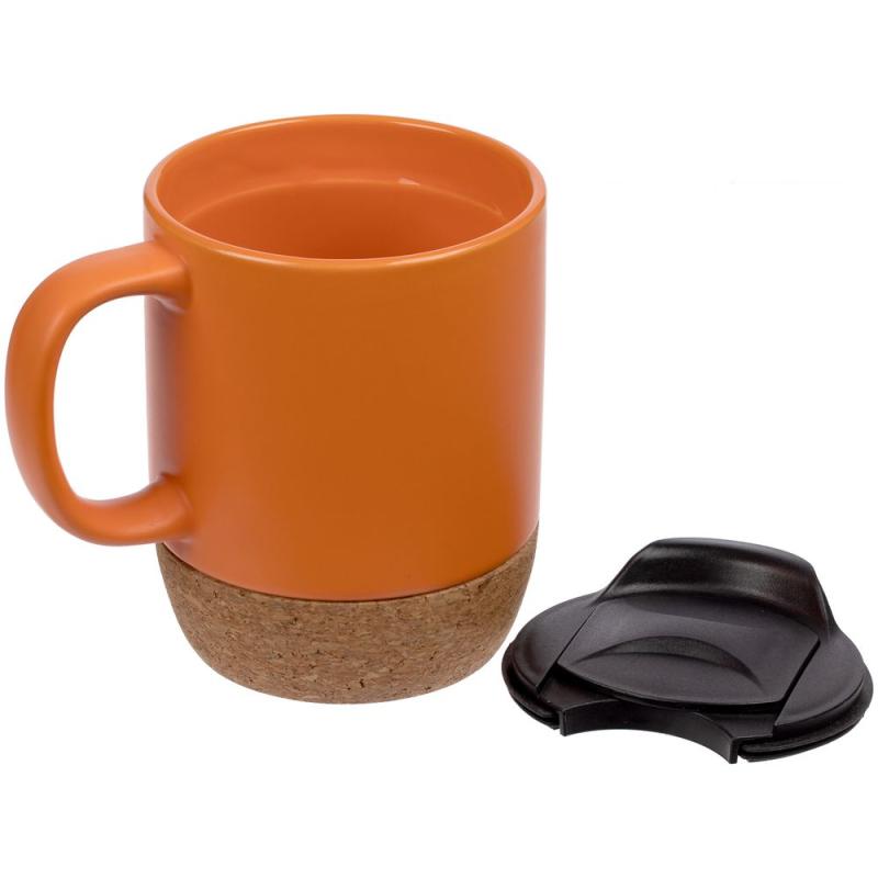 Кружка с пробковой подставкой Corky Walk