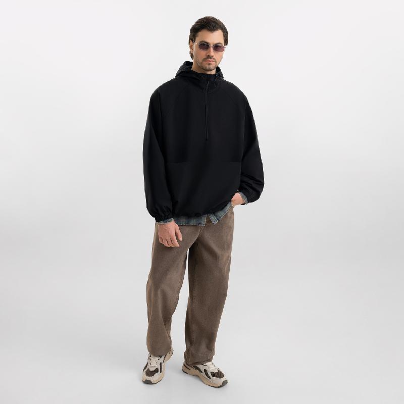 Ветровка (анорак) оверсайз унисекс RISSMAN, размер ML