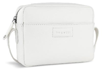 Сумка кроссбоди женская BUGATTI Elsa, воловья кожаполиэстер, 19х5,5х14 см