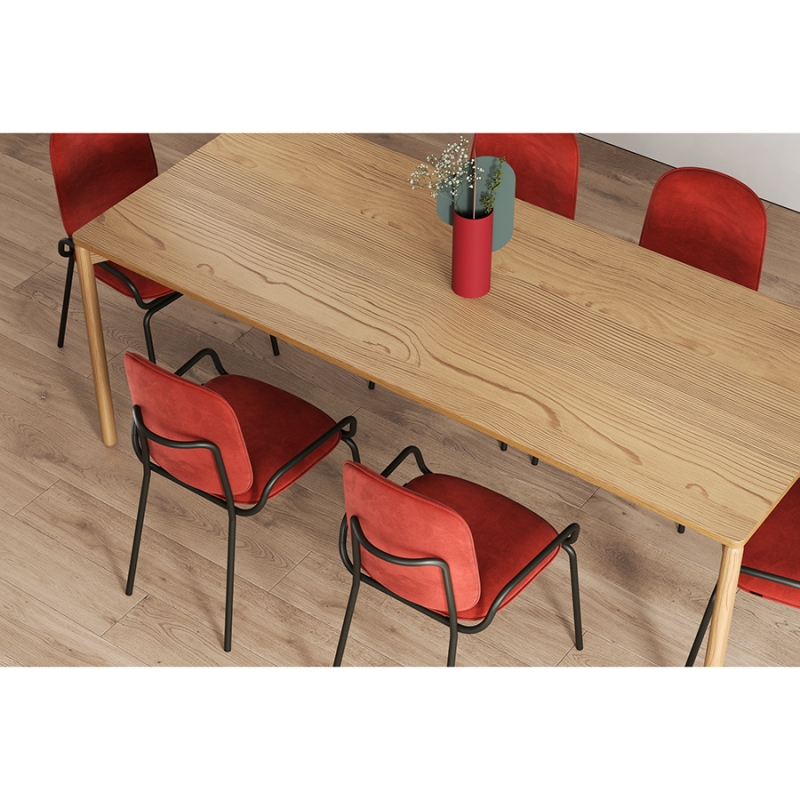 Стул ror, double frame, велюр