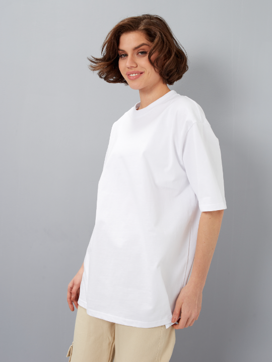 Футболка унисекс оверсайз STAN хлопок  240