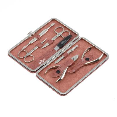 Маникюрный набор GD, 7 пр Футляр: искусственная кожа