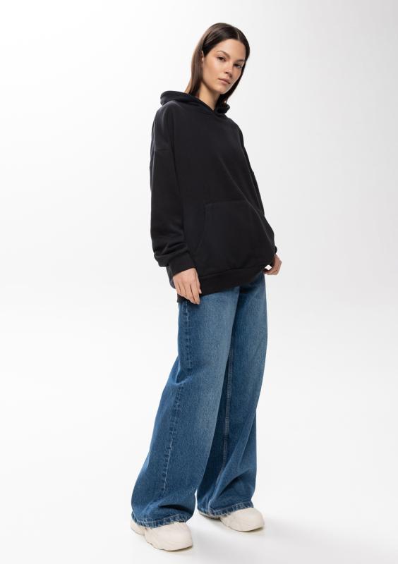 Худи унисекс STAN оверсайз футер без начёса 350