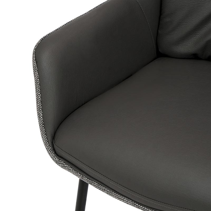 Стул allar, экокожа, рогожка