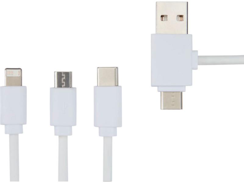 Зарядный кабель 5-в-1 Pure с противобактериальной присадкой