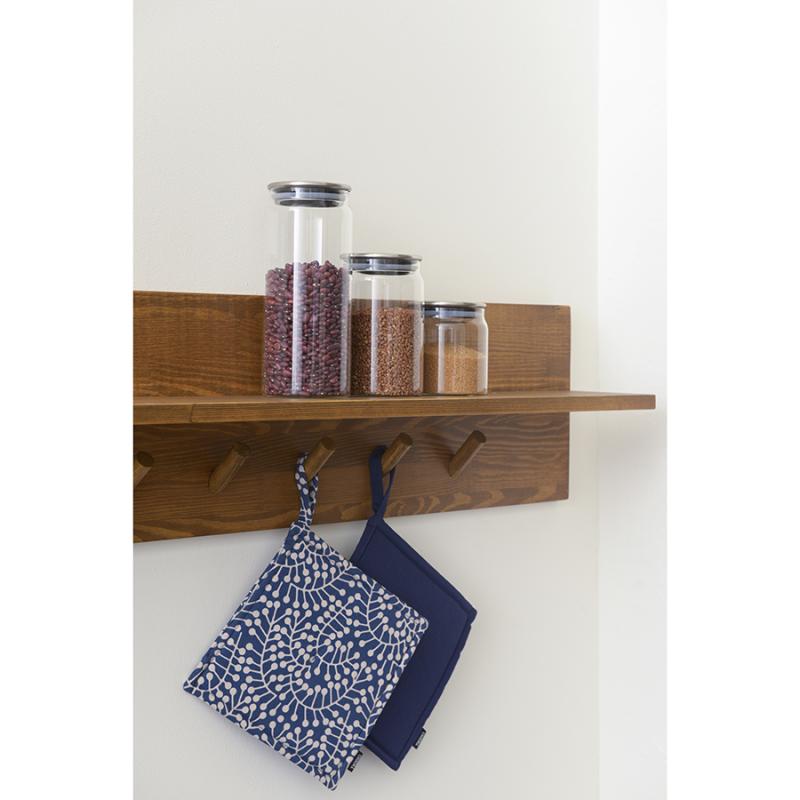 Прихватка  с принтом Спелая Смородина из коллекции scandinavian touch, 22х22 см