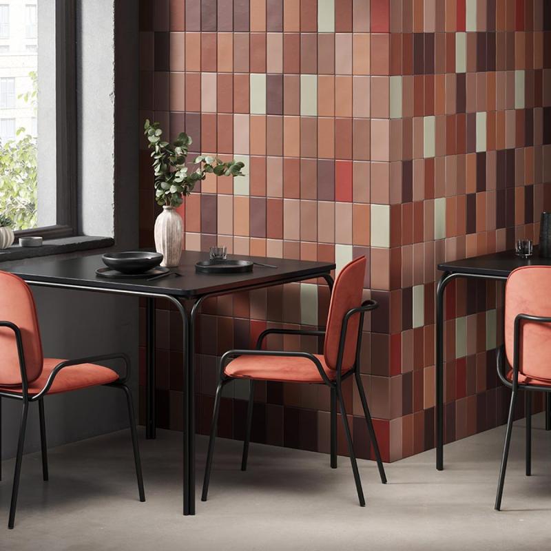 Стул ror, double frame, велюр