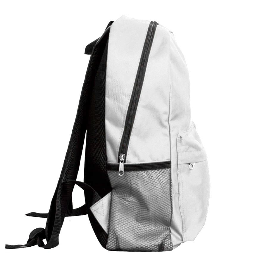 Рюкзак водостойкий "DISCO", белый, 41 x 30 x11 см, 100% полиэстер 600D