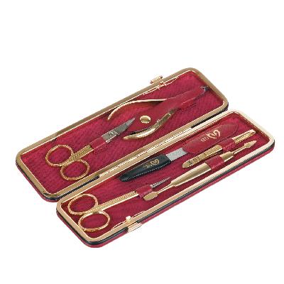 Маникюрный набор GD, 6 пр Футляр: искусcтвенная кожа