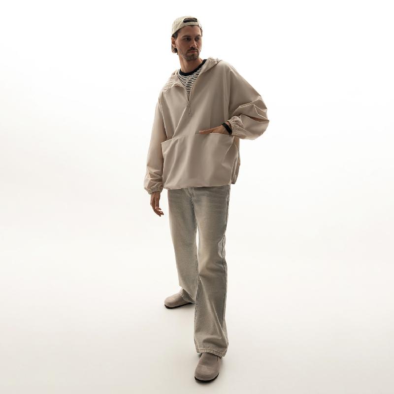 Ветровка (анорак) оверсайз унисекс RISSMAN, размер ML