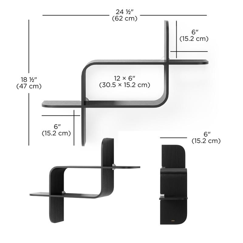 Полка настенная montage