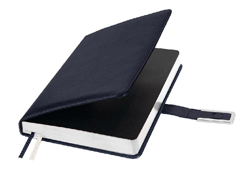 Ежедневник City Bary Mocco A5 в подарочной коробке,  с серебристым, недатированный, в твердой обложке