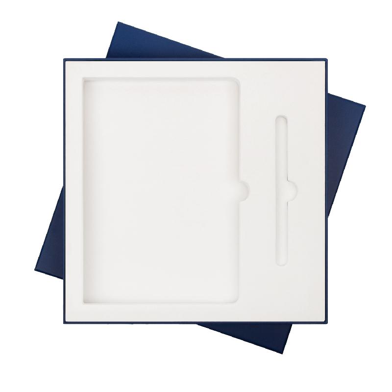 Подарочная коробка с ложементом для ежедневника и ручки