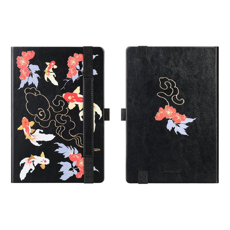 Ежедневник Galaxy недатированный, жесткая обложка, срез голограф. фольга