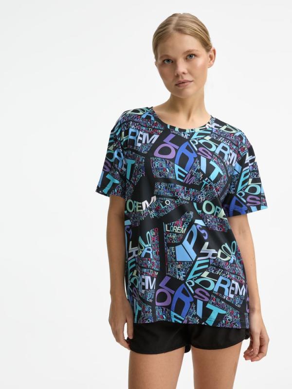 Футболка унисекс Senti с полной запечаткой на заказ