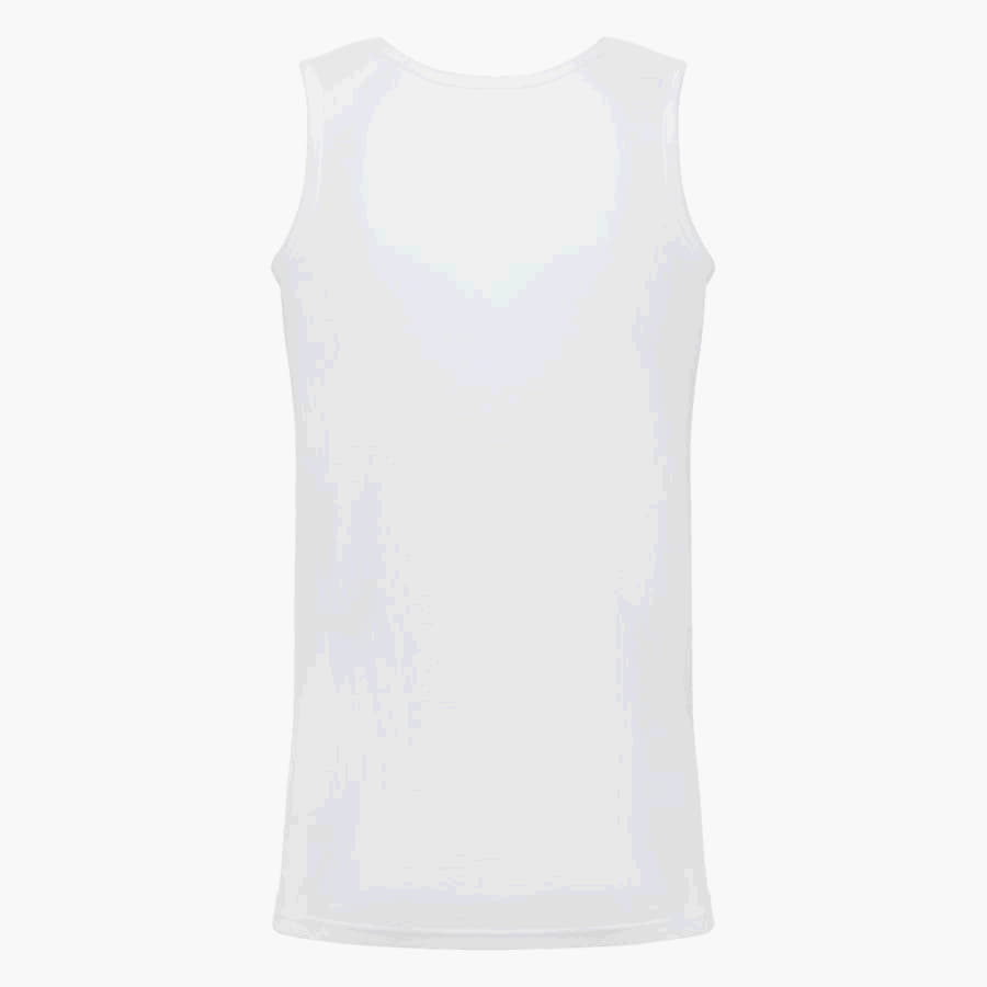 Майка мужская "Athletic Vest", белый_S, 100% х/б, 160 г/м2