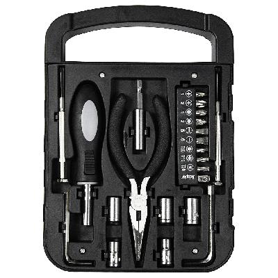 Набор инструментов Tools Unitrade, 22 инструмента, в пластиковом футляре
