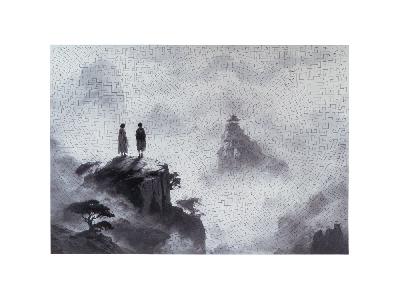 Деревянный пазл Serenity