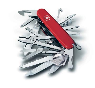 Нож перочинный VICTORINOX Swiss Champ, 91 мм, 33 функции