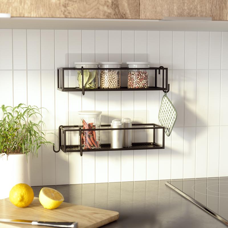 Набор из 2х полок для ванной cubiko