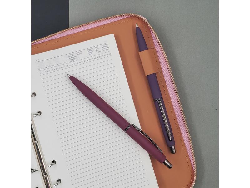 Ручка металлическая шариковая San Remo, софт-тач