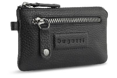 Ключница BUGATTI Elsa, воловья кожаполиэстер, 12,5х0,5х7 см