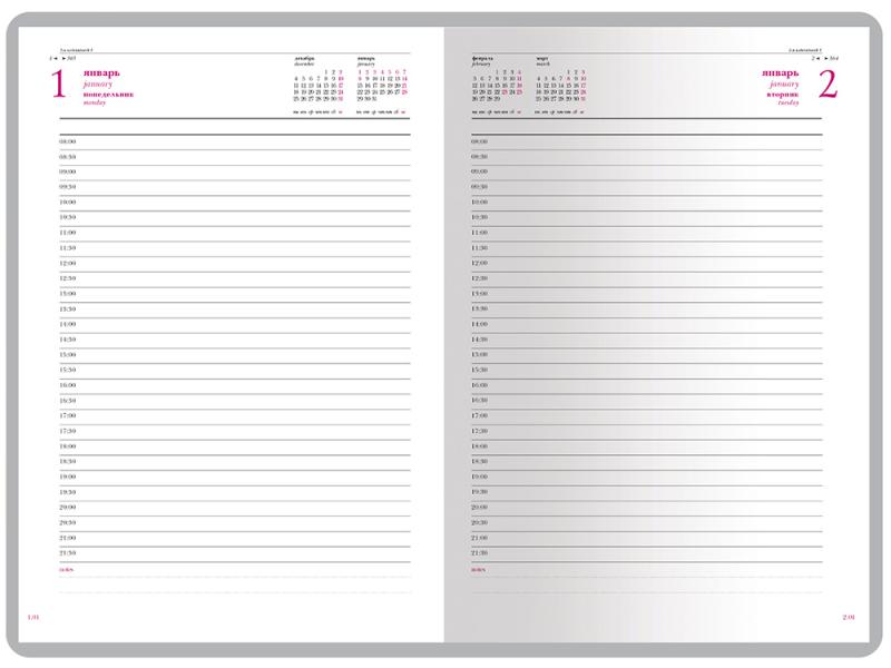 Ежедневник А5 датированный Velvet на 2026 год