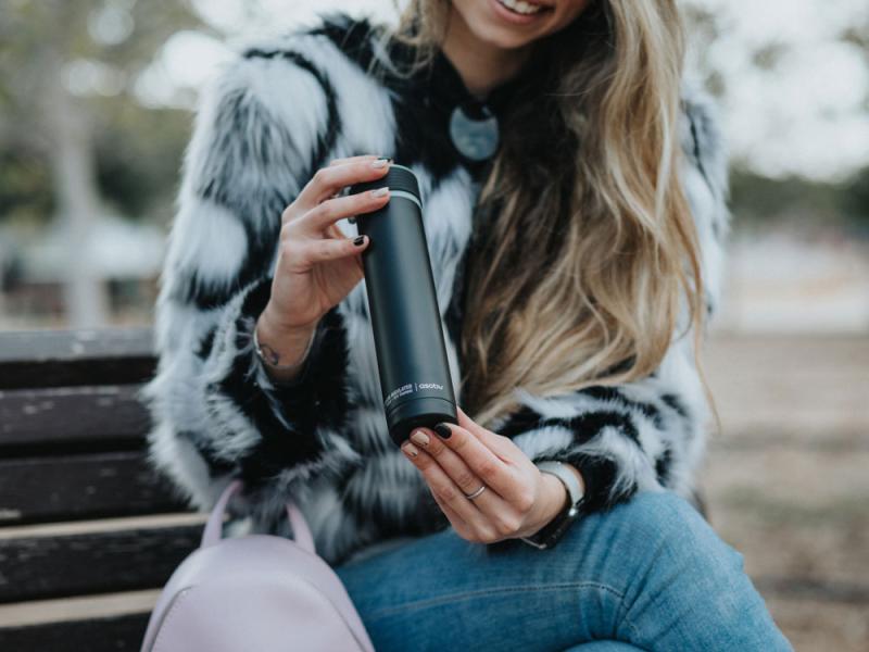 Вакуумный термос с петелькой SKINNY MINI, 230 мл