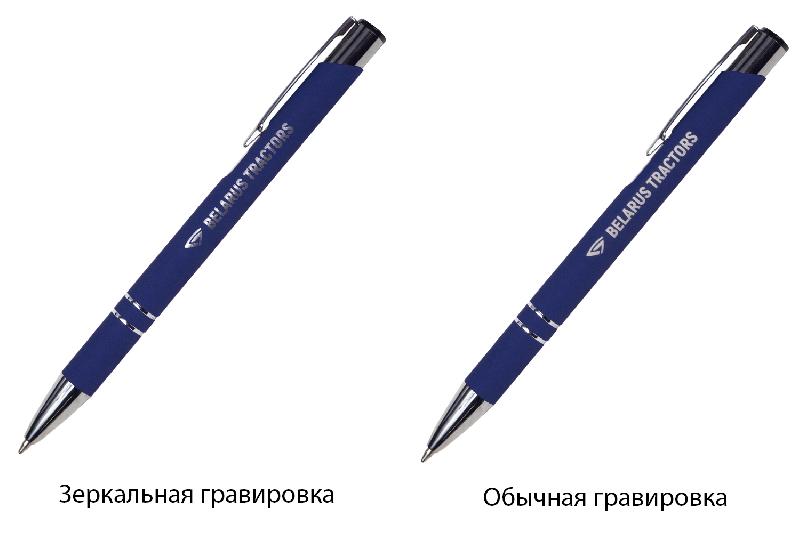 Ручка шариковая, Legend Soft Touch Mirror Silver Requis