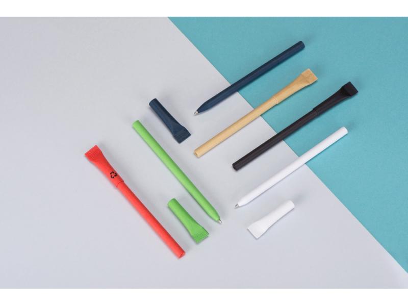 Ручка из переработанной бумаги с колпачком Recycled