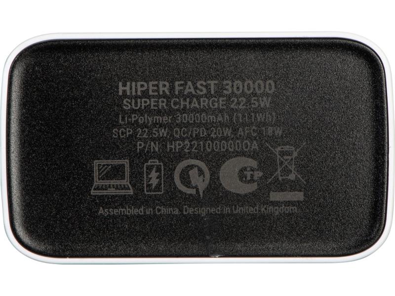 Портативный внешний аккумулятор FAST, 30000 mAh