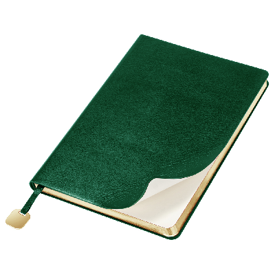 Ежедневник Flexy Buffalo А5,  с золотистым срезом, недатированный, в гибкой обложке