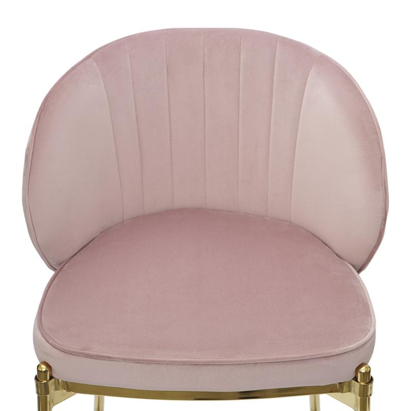 Стул барный coral, велюр