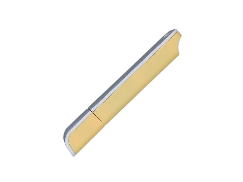 USB 2.0- флешка на 32 Гб с оригинальным двухцветным корпусом