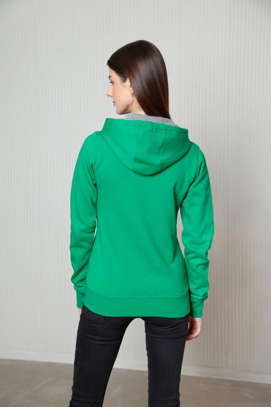 Толстовка женская STAN с капюшоном на молнии футер с начёсом 280