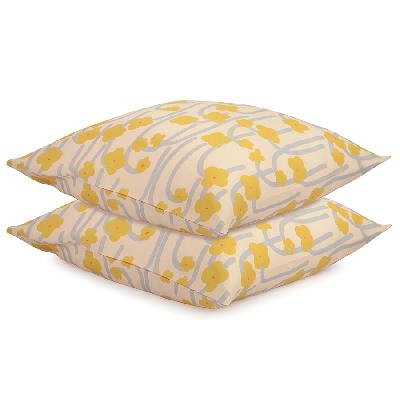 Набор из двух наволочек  с принтом Полярный цветок из коллекции scandinavian touch, 70х70 см