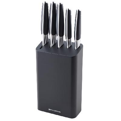 Набор ножей кухонных с подставкой prime, 5 шт.
